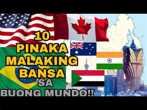 Pinaka Malaking Bansa Sa Buong Mundo Biggest Country