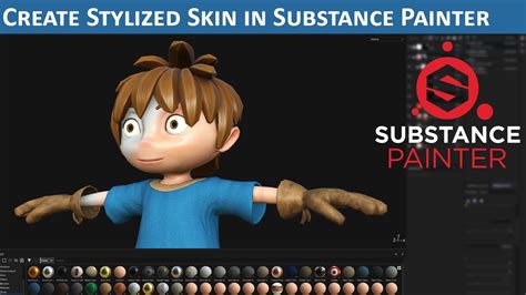 Intro To Substance Painter Stylized Skin Made Easy Youtube