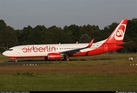 D-ABKQ Air Berlin Boeing 737-86J(WL) Photo by Nicolas C. Kaemmerer | ID ...