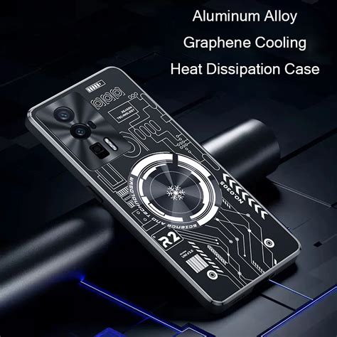 Aluminum Alloy Heat Dissipation Case For Poco F Pro G F Pro F Gt