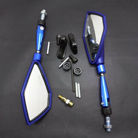 Spion Tomok Lipat Variasi Warna Biru Kaca Spion Tomok Model Lipat Full