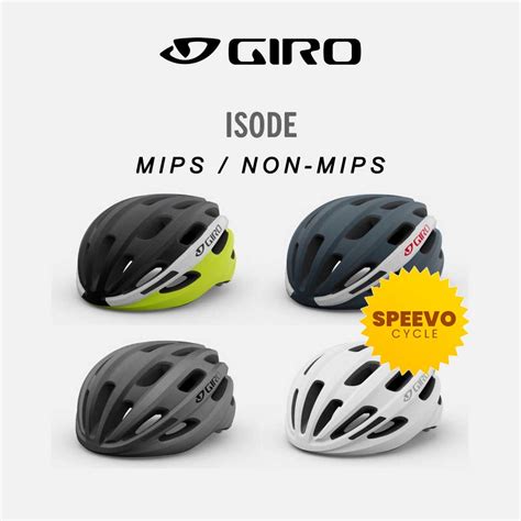 Giro Isode Road Cycling Bicycle Helmet Mips Non Mips Shopee Malaysia