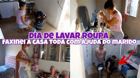 Rotina Do Dia Lavei Muita Roupa Faxinei A Casa Toda Ajuda Do