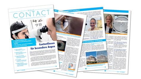 Neue VISUS Contact Ausgabe 1 2023 Erschienen VISUS Contactlinsen