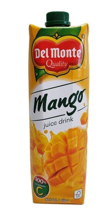 Del Monte Mango Juice Drink 3 Pieces X 1 Liter Lazada Ph