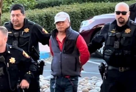 Watch Police Taking Half Moon Bay Mass Shooting Suspect Into Custody