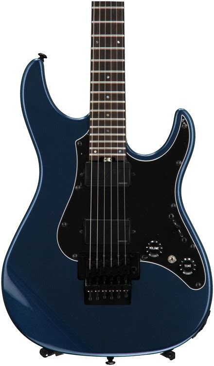 Esp Ltd Sn 1000 With Floyd Rose Gun Metal Blue Sweetwater