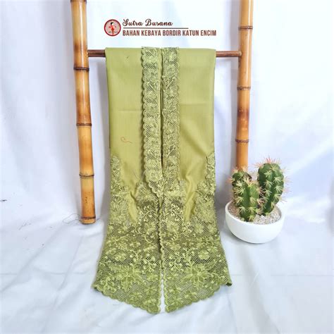 Jual Pusat Bordir Tasikmalaya Bahan Kebaya Bali Katun Kebaya Bordir