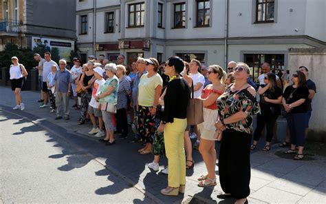 Spacer Z Przewodnikiem Pttk Po Grudzi Dzu Has Em Przewodnim