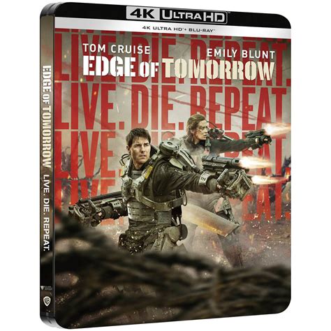 Edge Of Tomorrow Zavvi Exclusive 4k Ultra Hd Steelbook Includes Blu