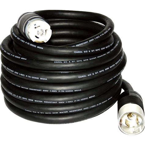 Cep All Weather Power Cord — 50 Amps 125250 Volts 100ftl Model