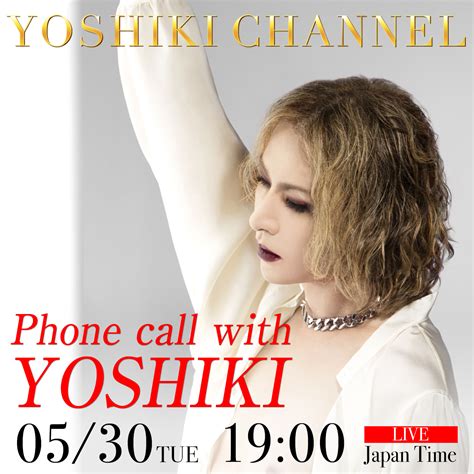 Yoshiki La Yoshiki Channel Phone Call With