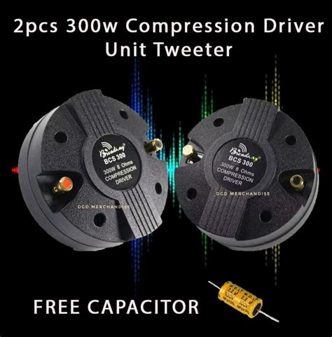 Pcs Bcs Watts With Capacitor Bcs Titanium Compression