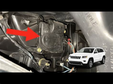 2014 Jeep Grand Cherokee Blend Door Actuator Replacement On Sale Head