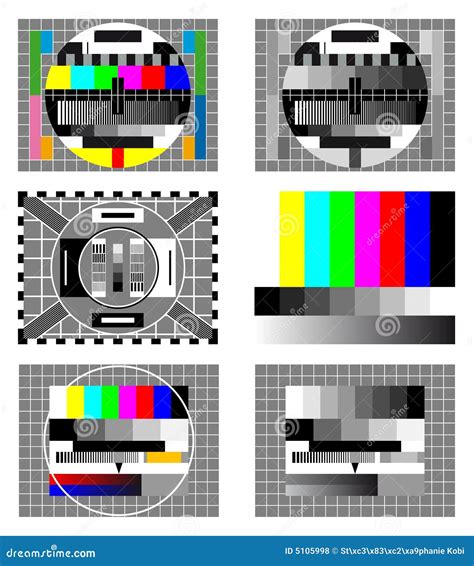 3d Television Test Pattern Stock Photography 20133110