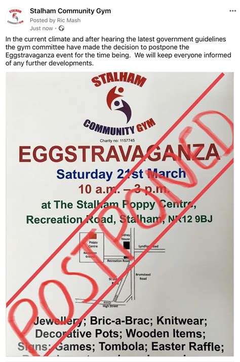 Stalham Community Gym Events And Fundraising