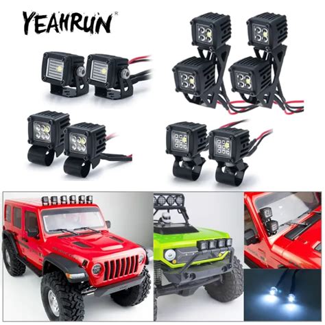 HOT W YEAHRUN Side Lights Bumper Luggage Rack Spotlight Mount LED