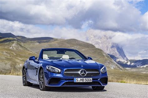 Mercedes Benz Sl Modellpflege F R Den Luxus Roadster Newcarz De