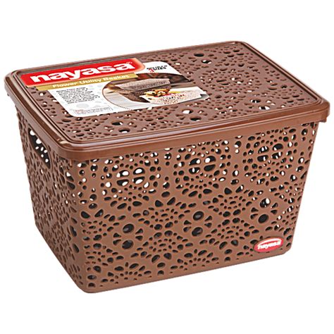 Buy Nayasa Storage Utility Big Basket For Flowers Fruits And Vegetables