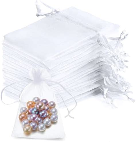 Xinzistar Pcs Sacs Organza X Cm Sachets Pochettes Cadeau En