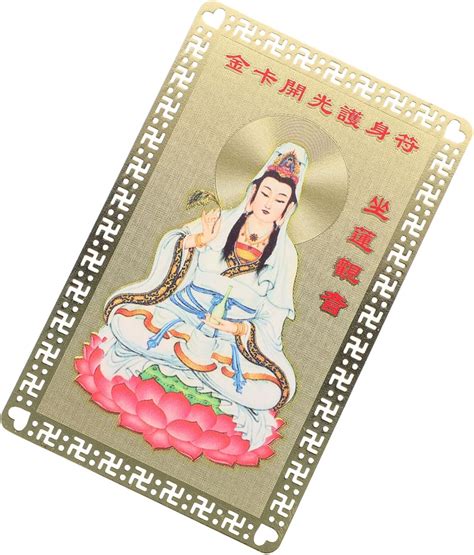 Dearmamy Chinesische Feng Shui Amulett Karte Tai Sui Buddhistische