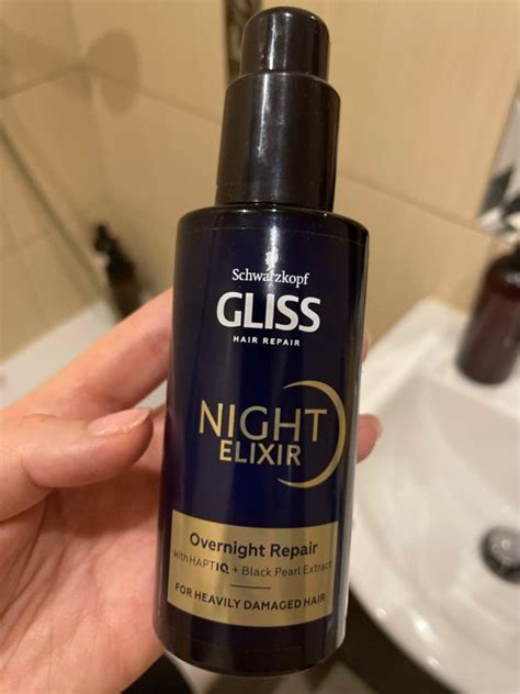 Schwarzkopf Gliss Night Elixir Overnight Repair Inci Beauty