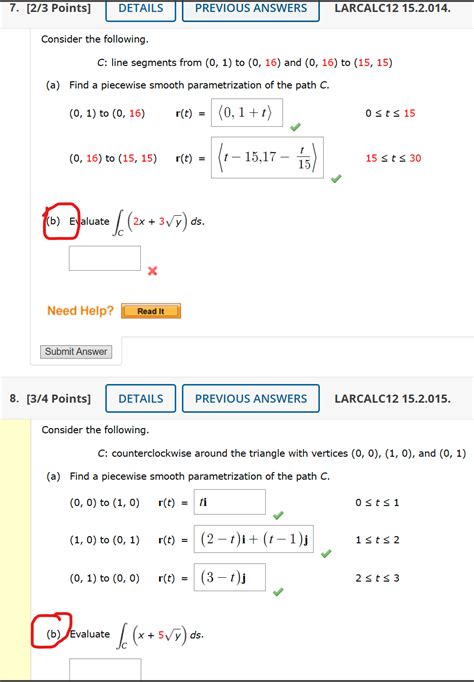 Solved Consider The Following C ﻿ Line Segments From 0 1