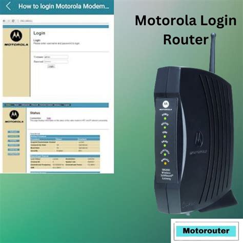 How to login to motorola router - Motorouterlinks - Medium