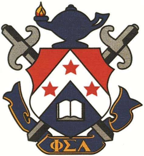 Coat Of Arms Crest Of Phi Sigma Alpha Fraternity