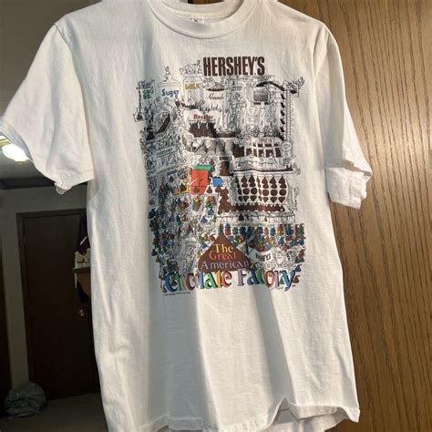 1991 Hershey S Great American Chocolate Factory T Shi Gem