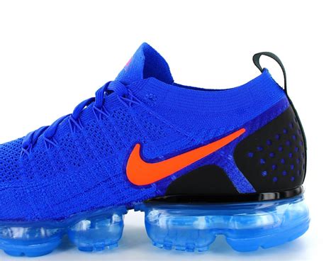 Nike Air Vapormax Flyknit 2 Racer Blue Total Crimson 942842 400