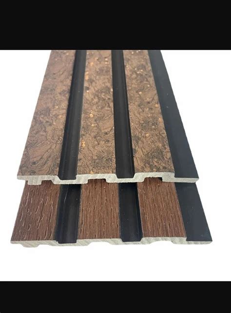 Charcoal Polystyrene Based Interlock Panel Molding Sheet For