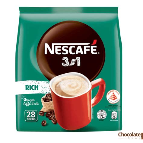 Nescafe 3 In 1 Rich Instant Coffee 28 Stiks Best Price In BD