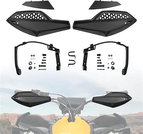 Amazon KEMIMOTO ATV Handguard Wind Deflectors Handlebar Protector