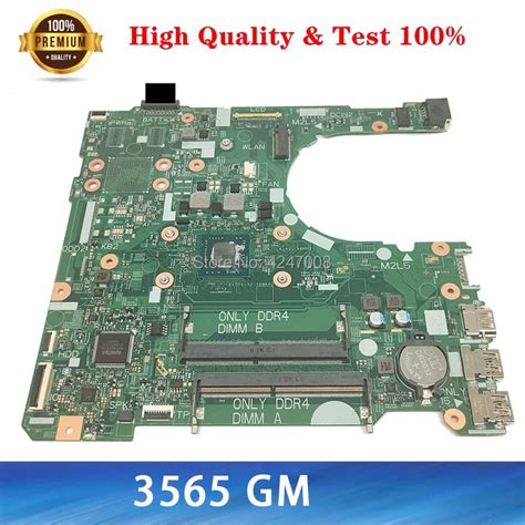 Carte mère pour ordinateur portable Dell Inspiron 15 3565 14 3465