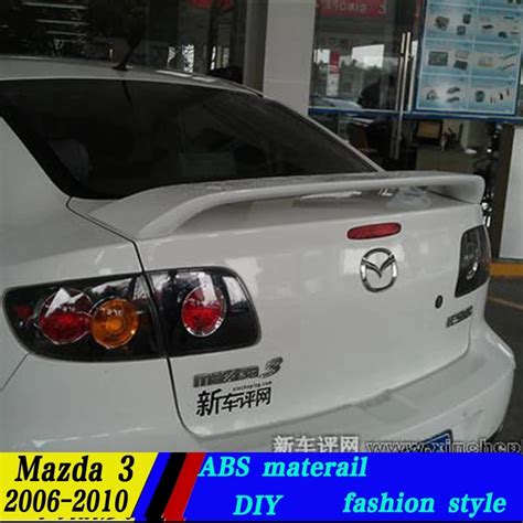 Aliexpress.com : Buy use for mazda 3 spoiler 2006 2013 mazda 3 spoiler High Quality ABS Material ...