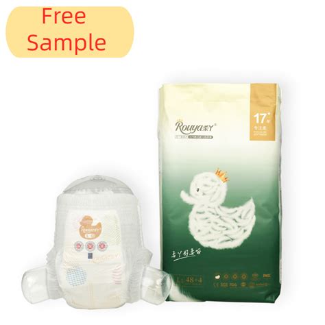 Free Sample Super Soft Super Absorption Baby Diaper China Baby Diaper