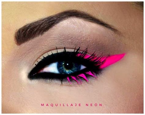 5 Maneras De Usar Maquillaje Neón Maquillaje De Ojos Creativos Tutorial Maquillaje Ojos