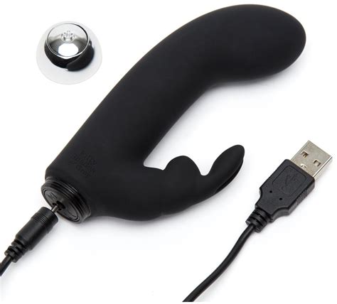 Fifty Shades Of Grey Greedy Girl Mini Rabbit Vibrator Noir Au Meilleur