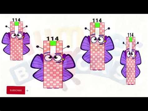 Numberblocks 111 to 120 move and speak deep voice - YouTube