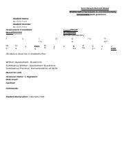 BSBSUS201 Learner Workbook V1 1 ACOT 1 2 Docx Unit Result Record