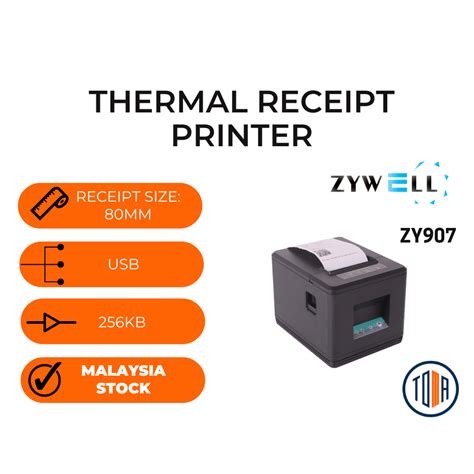 Zywell Zy Thermal Receipt Printer Mm Usb Usb Lan Pos Printer