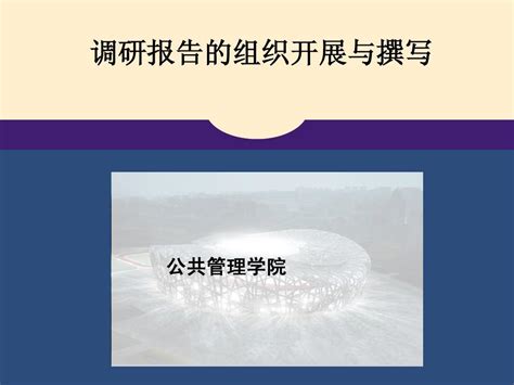 研究报告撰写培训 Word文档在线阅读与下载 无忧文档