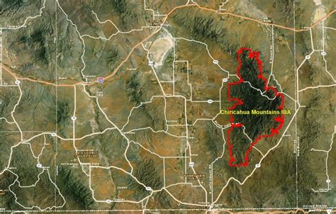 Chiricahua National Monument Map