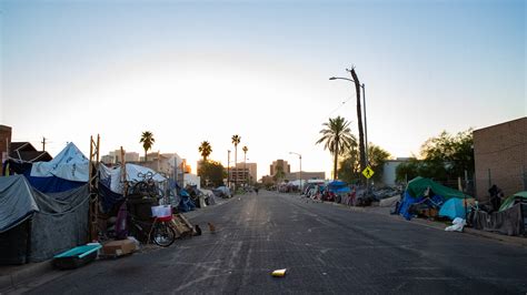 Phoenix plans to clear downtown homeless encampment after court order