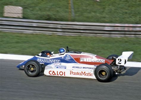 Chico Serra Birthday Fittipaldi Ford Cosworth 1982 Hockenheim