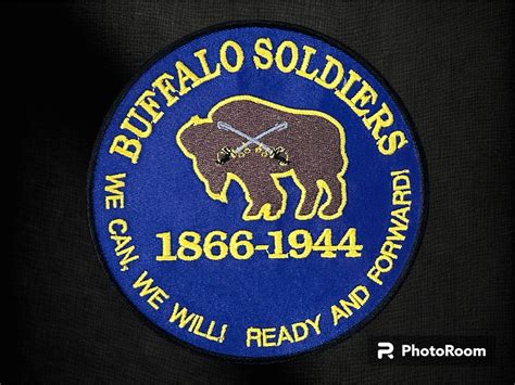 Buffalo Soldiers Patch 1866 1944 5 Etsy