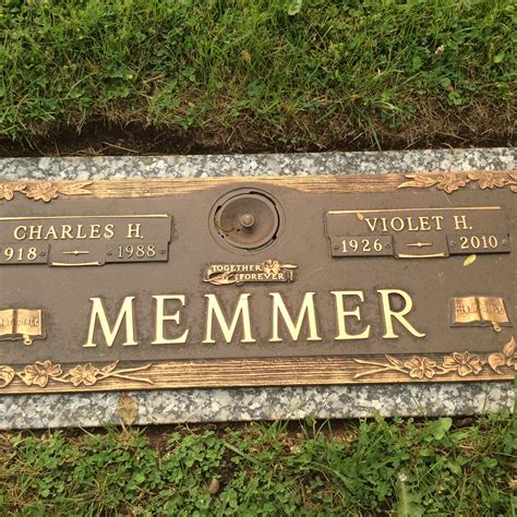 Charles H Memmer 1918 1988 Mémorial Find a Grave