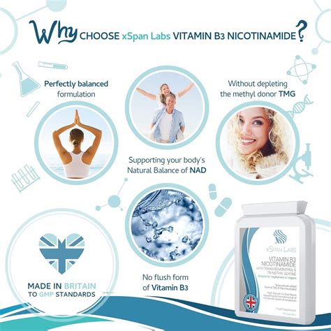 High Strength Vitamin B3 Nicotinamide With Trans Resveratrol And Tmg Supports Nervous System