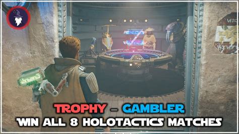 Star Wars Jedi Survivor All Holotactics Games Solutions Trophy